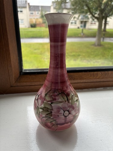 Vintage guernsey pottery vase - vintage,