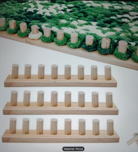Large 120cm wooden knitting - wooden,