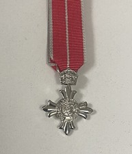 CIIIR Kings MBE Miniature Medal 2023 Army Military King Charles KC Mount Option