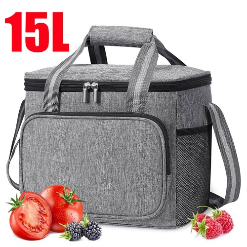 Large insulated lunch bag - insulated,