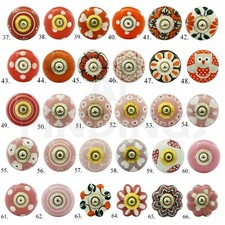 Ceramic door knob knobs shabby