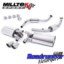 Milltek Porsche Cayman S Exhaust 3.4 987 Gen1 Cat Back Resonated Polish SSXPO120