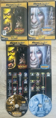 Warcraft game and expansion - and,