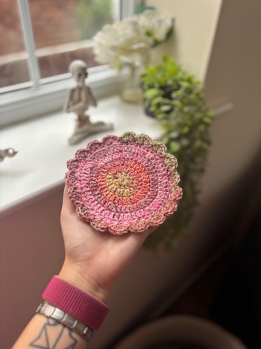Crochet coaster - crochet,