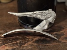 Indian Head Mudguard Ornament For 1950s Lenaerts Motorcycle Fairground Ride