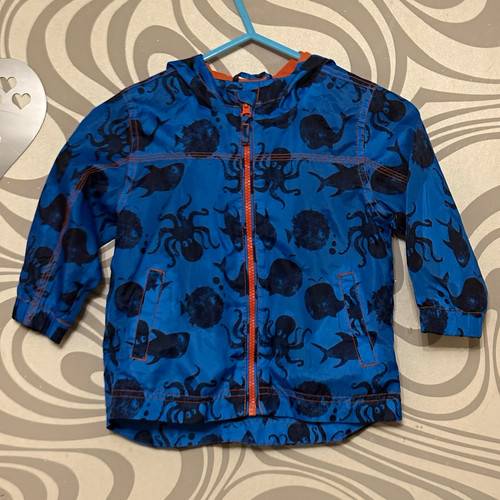 Unisex kids blue hooded zip - unisex,