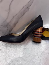 Women's Leather Kitten Heel