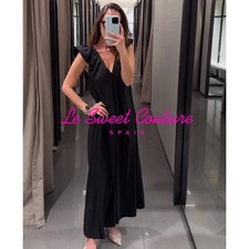 ZARA WOMAN SS26 BLACK LONG