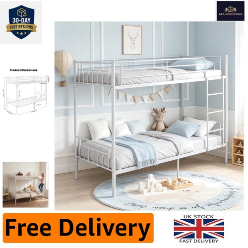Metal twin bunk - twin, with