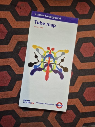 Cornelia parker tube map - cornelia,