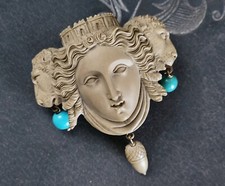 Antique Grand Tour Lava Cameo