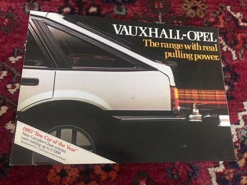 Vauxhall opel 1982 - vauxhall-,