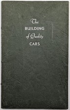 Humber - Hillman Companies Promo Booklet, c 1935, "The Building Of Quality Cars"
