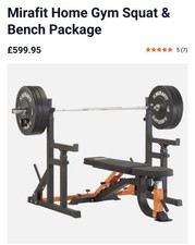 Mirafit Home Gym Squat & Bench