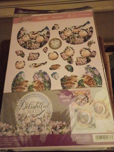 Birds decoupage cards makes - birds,