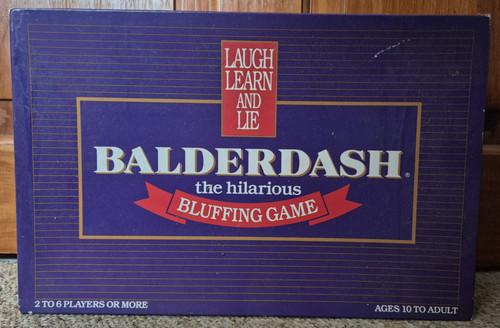 Balderdash hilarious bluffing - hilarious,