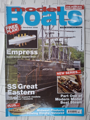 Model boats plan empress - plan, "empress"