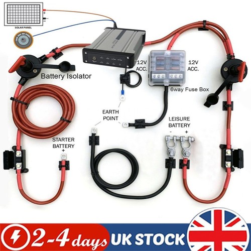 12v dual battery - dc, dc