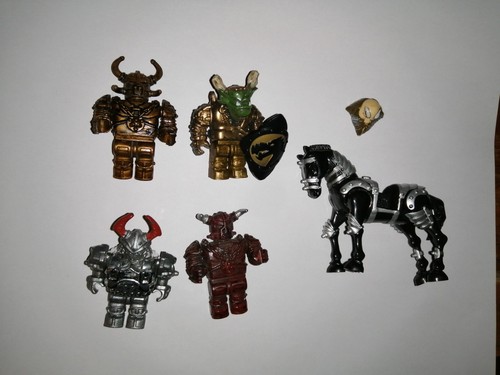 Mega bloks dragons figures - bloks,