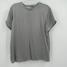 Womens Minimalist Silk Top