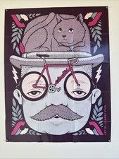 Cinelli Bike Poster Cat Hat
