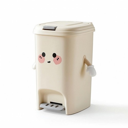 Step pedal trash can - step,