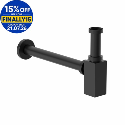 Square bottle trap waste - square,