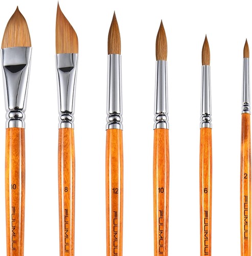 Sable watercolor brushes - watercolor,