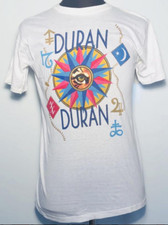 DURAN DURAN SEVEN RAGGED TIGER AUTHENTIC VINTAGE MEN'S LARGE 1983 UK TOUR SHIRT