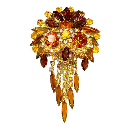 Juliana gold tone - gold-tone, topaz