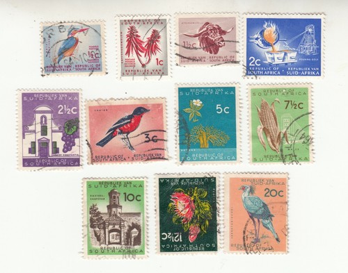 South africa 1961 definitive - africa, 1961.