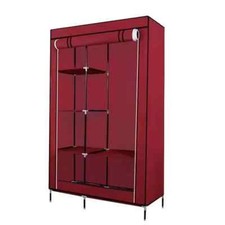 FABRIC CANVAS WARDROBE WITH