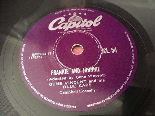 Gene vincent frankie and - vincent, :frankie