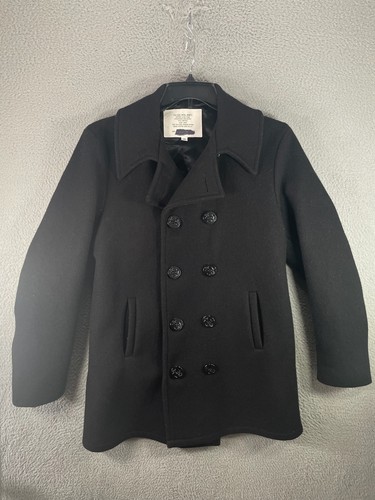 Military vtg peacoat - mens, 38l