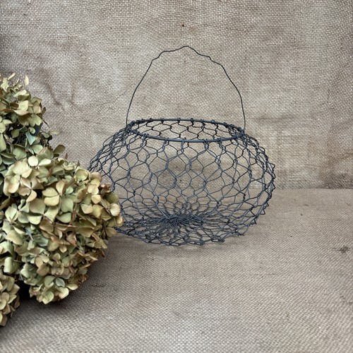Wire egg basket large - wire,