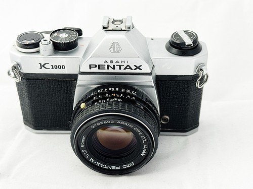 Pentax k1000 film camera - film,