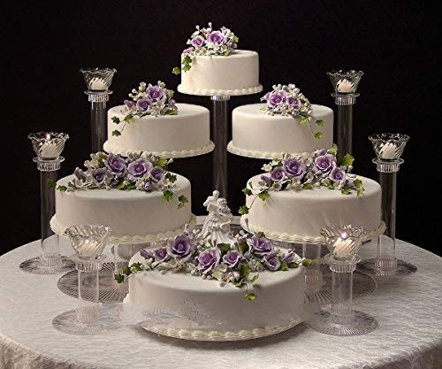Tier clear wedding cascade - tier,