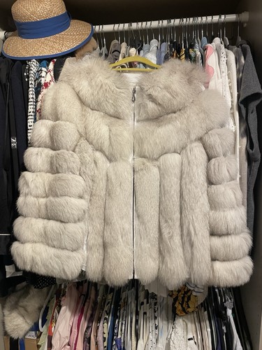 Women vintage real - fox, fur
