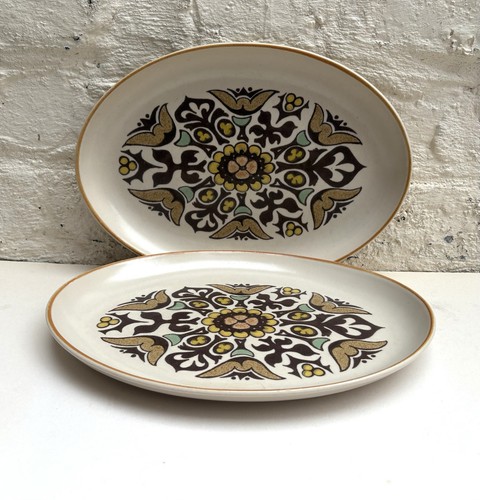 Two vintage retro denby - two,