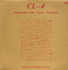 CL-4 Seltsam Ist Propheten Lied Konnex Records Vinyl LP