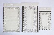 Rectangular Lace Paper Doilies