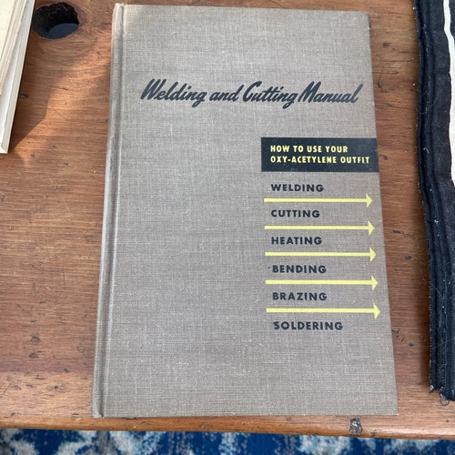 Welding and cutting manual - and,