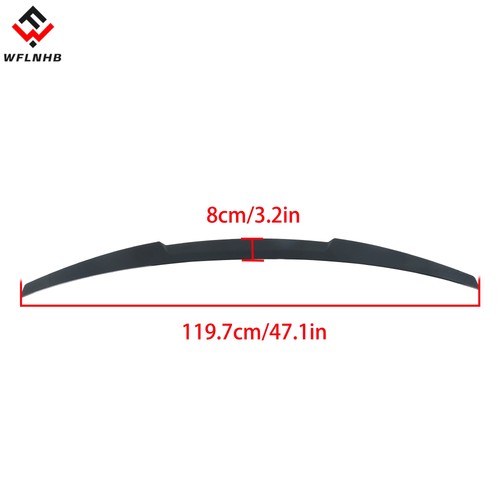 Rear boot spoiler - boot,