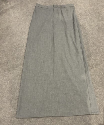 Divided grey skirt with back - divided,