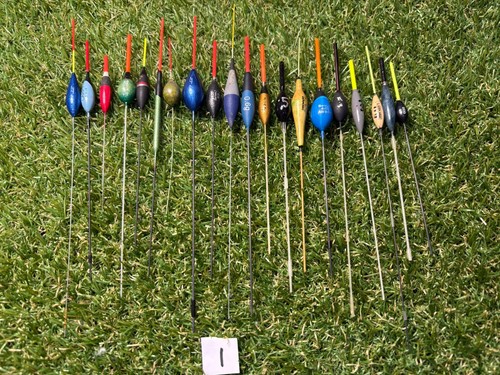 Used pole fishing floats - used,