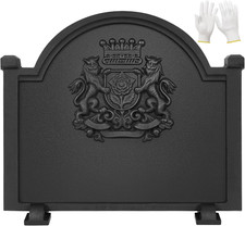 20" Lion Design Cast Iron
