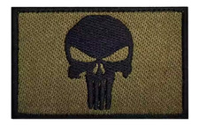 Olive Green Skull Official