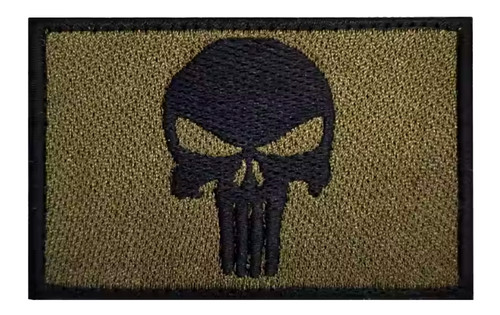 Olive green skull official - green,