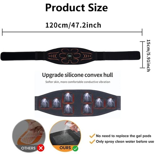 Smart abdominal toning belt - smart,