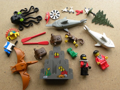 Lego rare joblot monkey parrot - joblot,